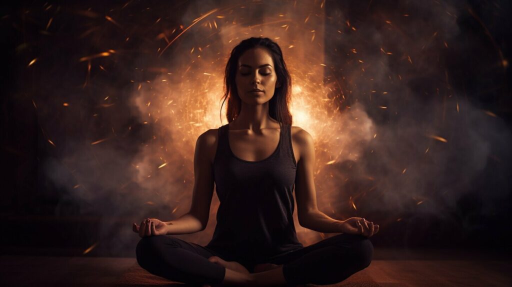 Breathing exercises in Vinyasa Flow Yoga