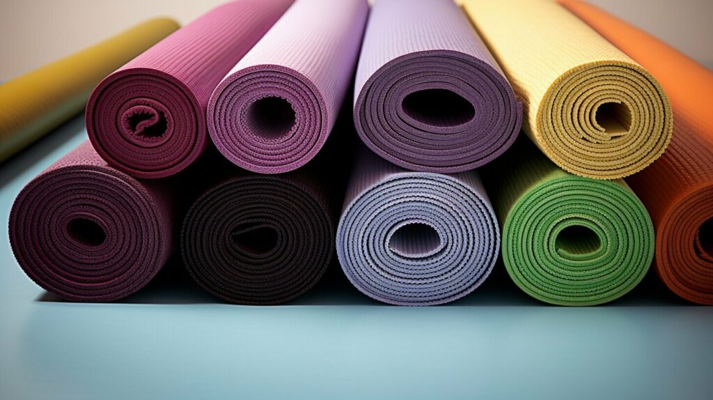 Different Types of Yoga Mats Image