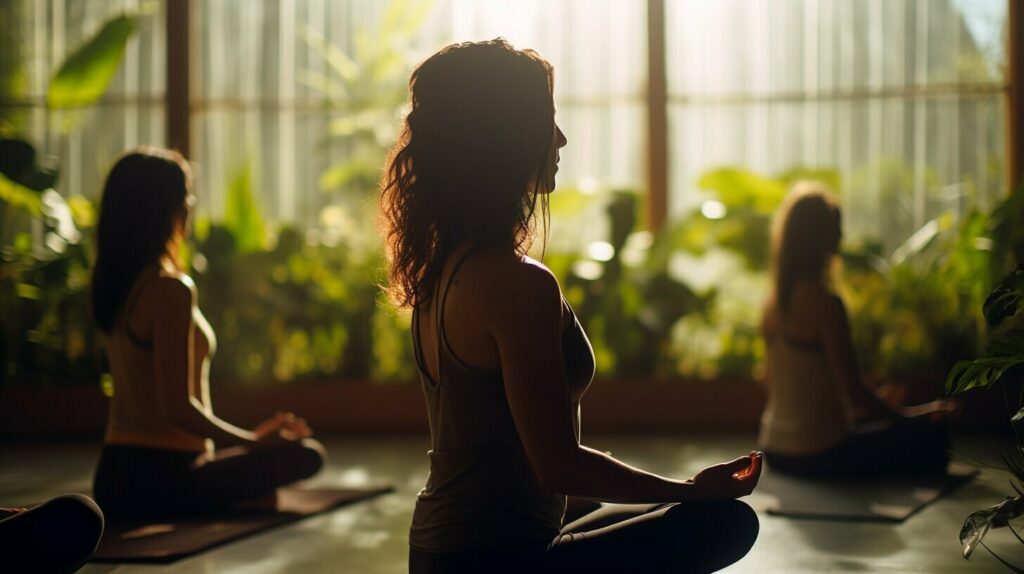 yoga poses for hair health